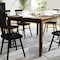 Flash Furniture Rectangle 36.25 in W, 60 in L, Rubberwood (Parawood) KER-T-217-BRN-60-GG - alternate 4